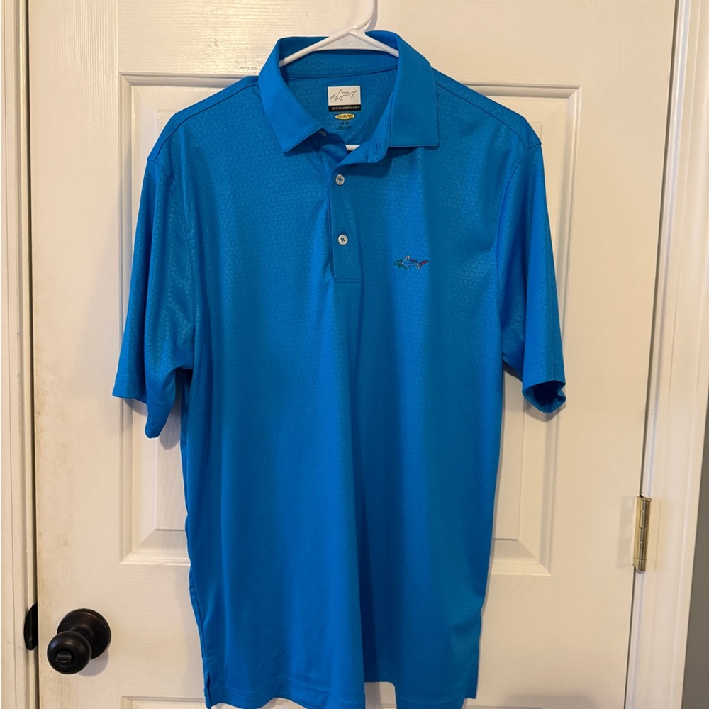Greg Norman Collection Vibrant Blue Polo Shirt